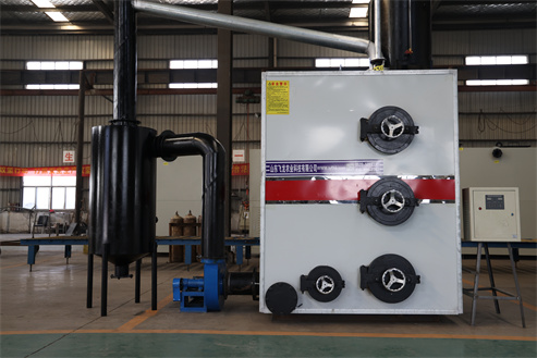 飛龍燃煤燃氣兩用全智能數控熱水鍋爐